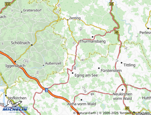 Kaart MICHELIN Hörmannsdorf - ViaMichelin