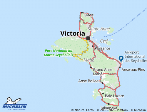 MICHELIN Port Glaud map - ViaMichelin