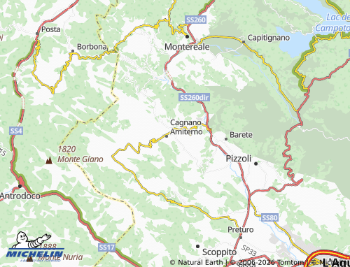Mapa MICHELIN Corroccioni - ViaMichelin