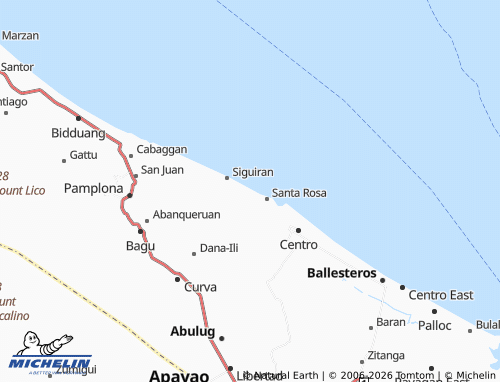 Mappa MICHELIN Santo Tomas - ViaMichelin