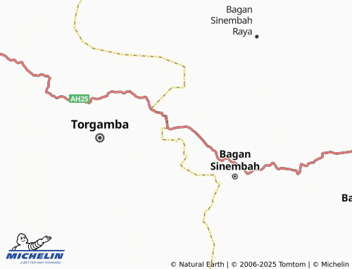 MICHELIN Bagan Manunggal map - ViaMichelin