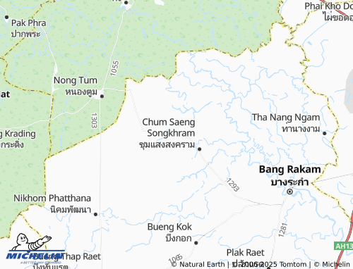 MICHELIN Khui Muang map - ViaMichelin