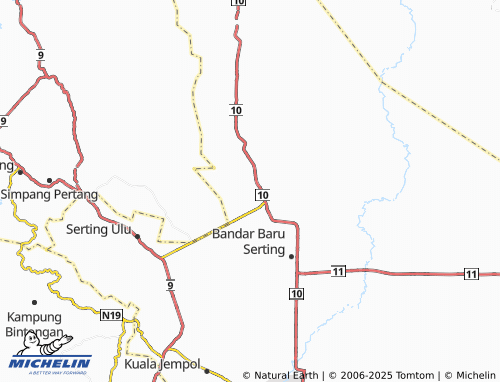 MICHELIN Kampung Air Hitam map - ViaMichelin
