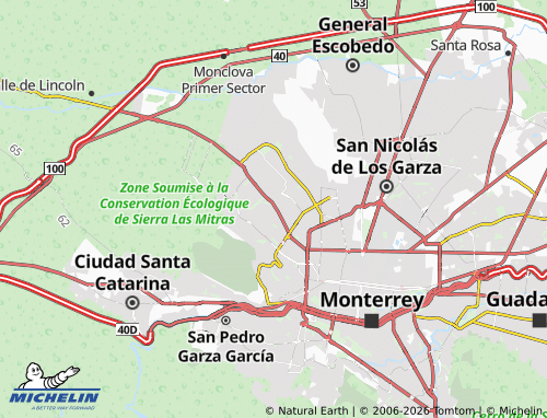 MICHELIN Valle Verde Primer Sector map - ViaMichelin