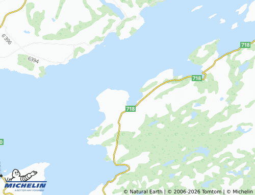 MICHELIN-Landkarte Fevåg - ViaMichelin