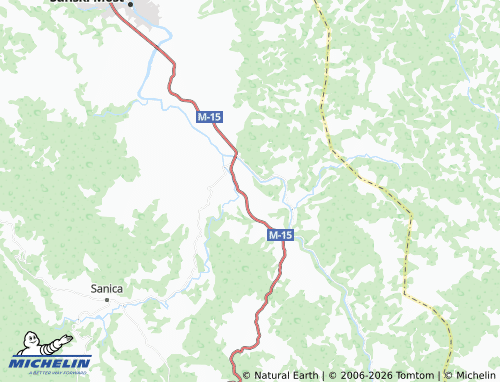 Mappa MICHELIN Vrhpolje - ViaMichelin