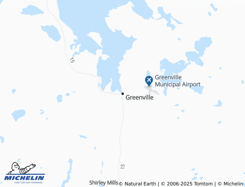 MICHELIN-Landkarte Greenville - ViaMichelin