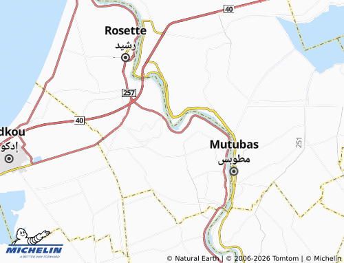 MICHELIN El Shmasama map - ViaMichelin