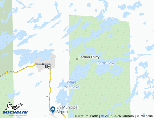 Carte MICHELIN Section Thirty - ViaMichelin