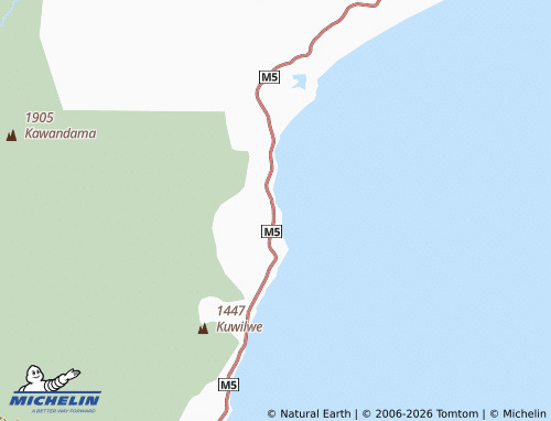 Mapa MICHELIN Msonga - ViaMichelin