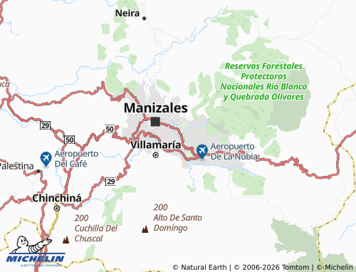 Kaart MICHELIN Guayacanes - ViaMichelin