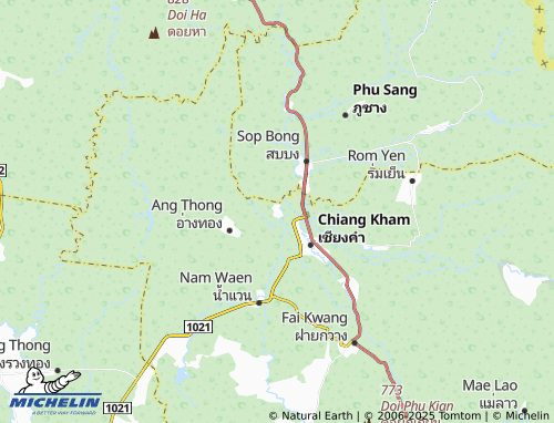 Kaart MICHELIN Chiang Ban - ViaMichelin