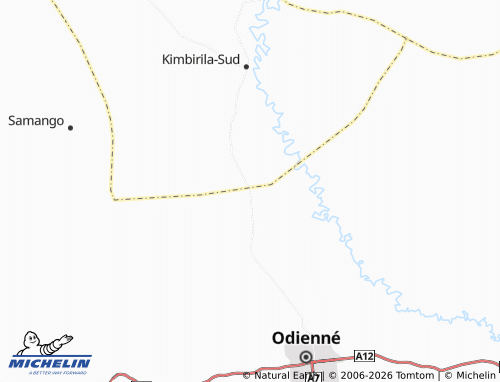 MICHELIN-Landkarte Kotouba - ViaMichelin