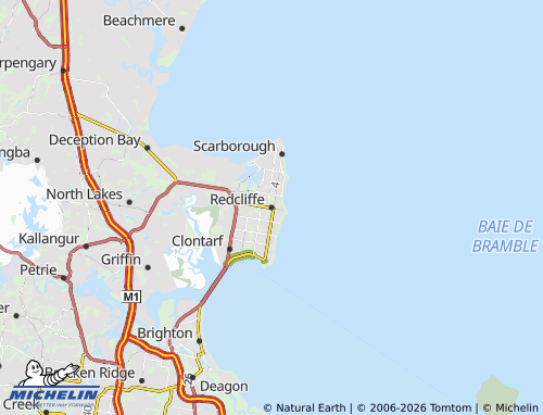 MICHELIN Redcliffe map - ViaMichelin