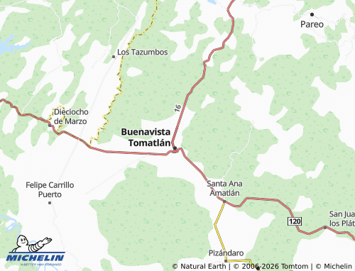 Mappa MICHELIN Las Primaveras - ViaMichelin