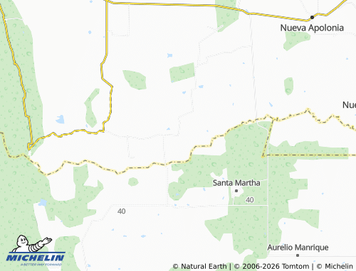 Mappa MICHELIN Lázaro Cárdenas Dos - ViaMichelin