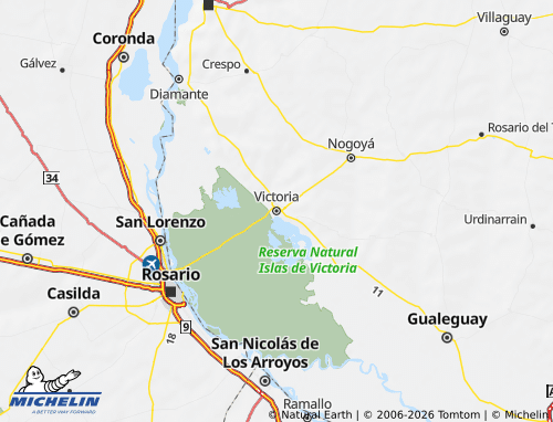 Mappa MICHELIN Victoria - ViaMichelin