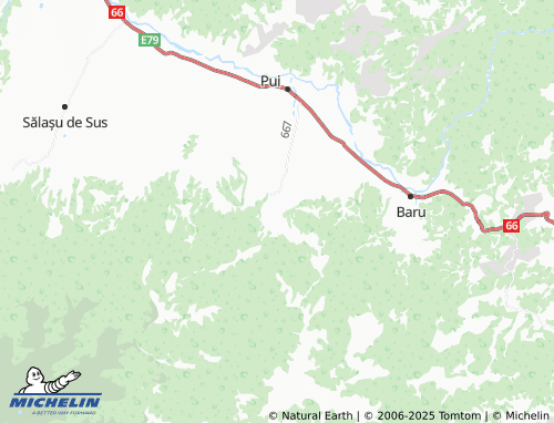 MICHELIN Uric map - ViaMichelin