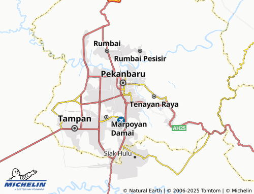 MICHELIN Cinta Raja map - ViaMichelin