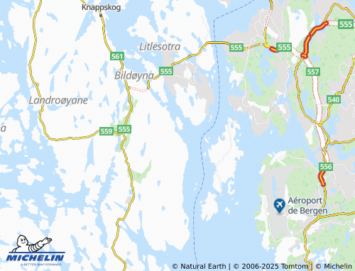 MICHELIN Ekrhovda map - ViaMichelin
