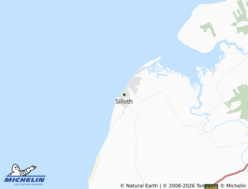 Carte MICHELIN Silloth-on-Solway - ViaMichelin