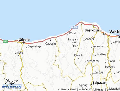 Mappa MICHELIN Kekiktepe - ViaMichelin