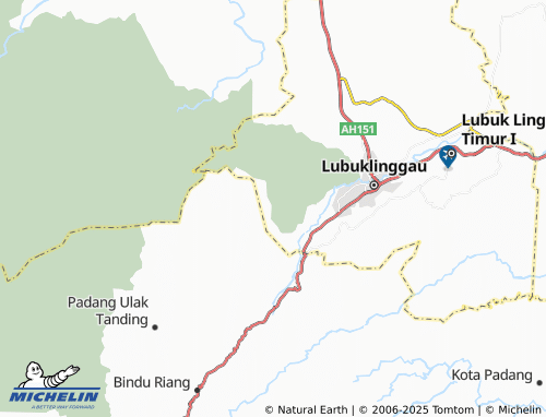 MICHELIN Watas Lubuk Durian map - ViaMichelin
