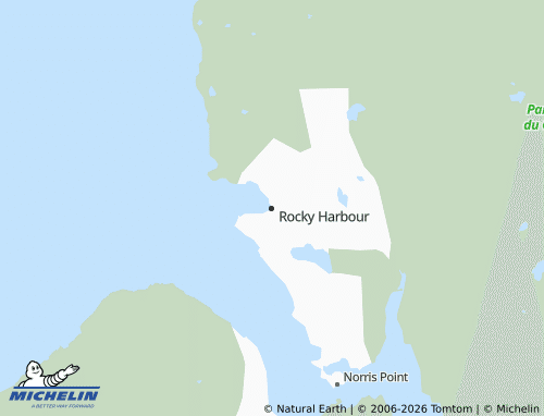 Mappa MICHELIN Rocky Harbour - ViaMichelin