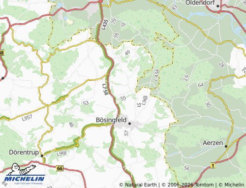 MICHELIN Meierberg map - ViaMichelin