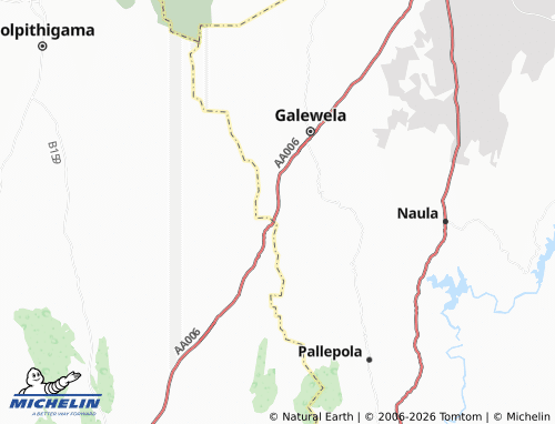 Mappa MICHELIN Hathadukkuwa - ViaMichelin