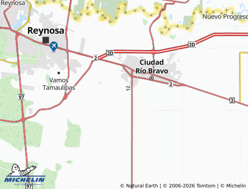 Mappa MICHELIN Villas de Guadalupe - ViaMichelin