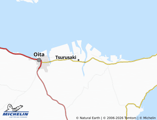 Mappa MICHELIN Tsurusaki - ViaMichelin