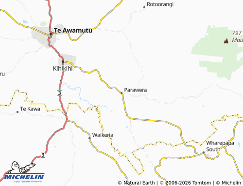 Mapa MICHELIN Parawera - ViaMichelin