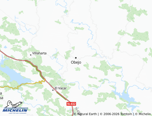 Mappa MICHELIN Obejo - ViaMichelin