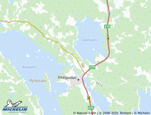 MICHELIN Ahola map - ViaMichelin