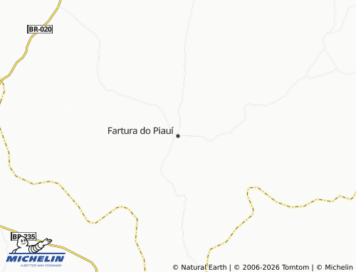 Mapa MICHELIN Fartura do Piauí - ViaMichelin