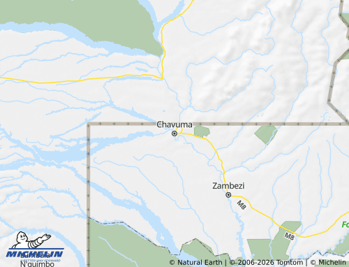 Mappa MICHELIN Chavuma - ViaMichelin