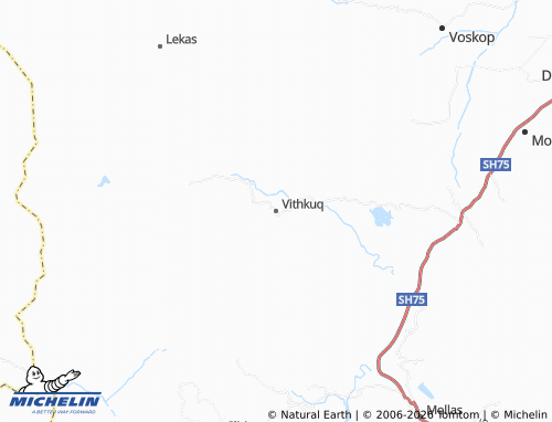 Mapa MICHELIN Vithkuq - ViaMichelin