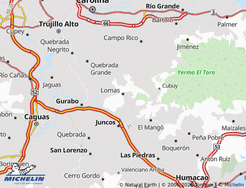 Mappa MICHELIN Lomas - ViaMichelin