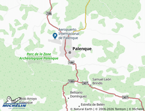MICHELIN Los Olvidados map - ViaMichelin