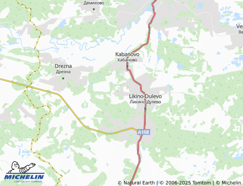 MICHELIN Ionovo map - ViaMichelin
