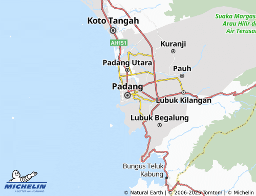 MICHELIN Belakang Pondok map - ViaMichelin