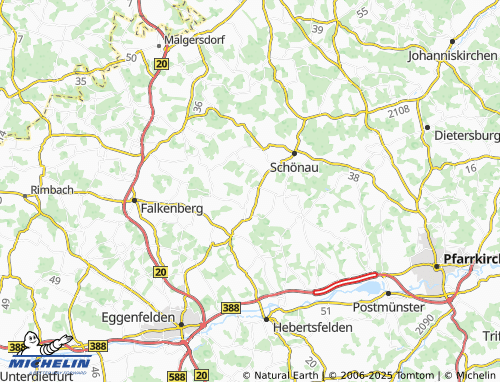 MICHELIN Niedernkirchen map - ViaMichelin