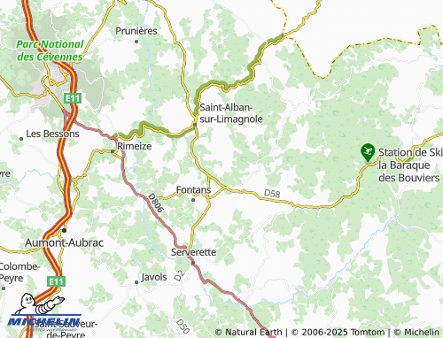 Carte MICHELIN Sepches - ViaMichelin