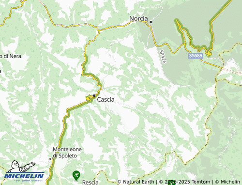 MICHELIN-Landkarte Tazzo - ViaMichelin