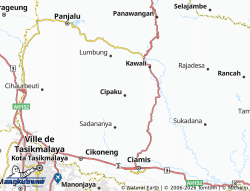 Carte MICHELIN Cipaku - ViaMichelin