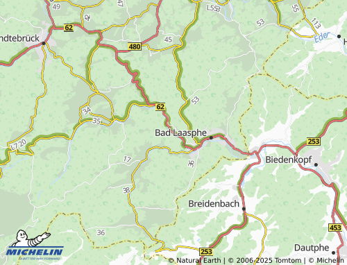 MICHELIN Kunst-Wittgenstein map - ViaMichelin