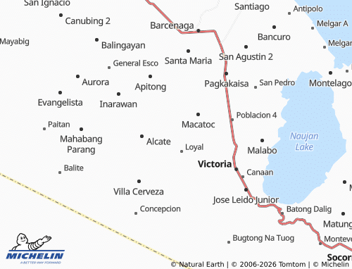 MICHELIN Bagong Silang map - ViaMichelin