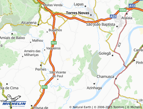 MICHELIN-Landkarte Vila Nova - ViaMichelin