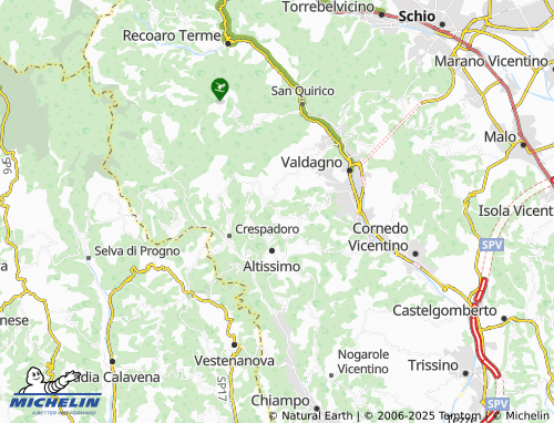 Carte MICHELIN Castelvecchio - ViaMichelin